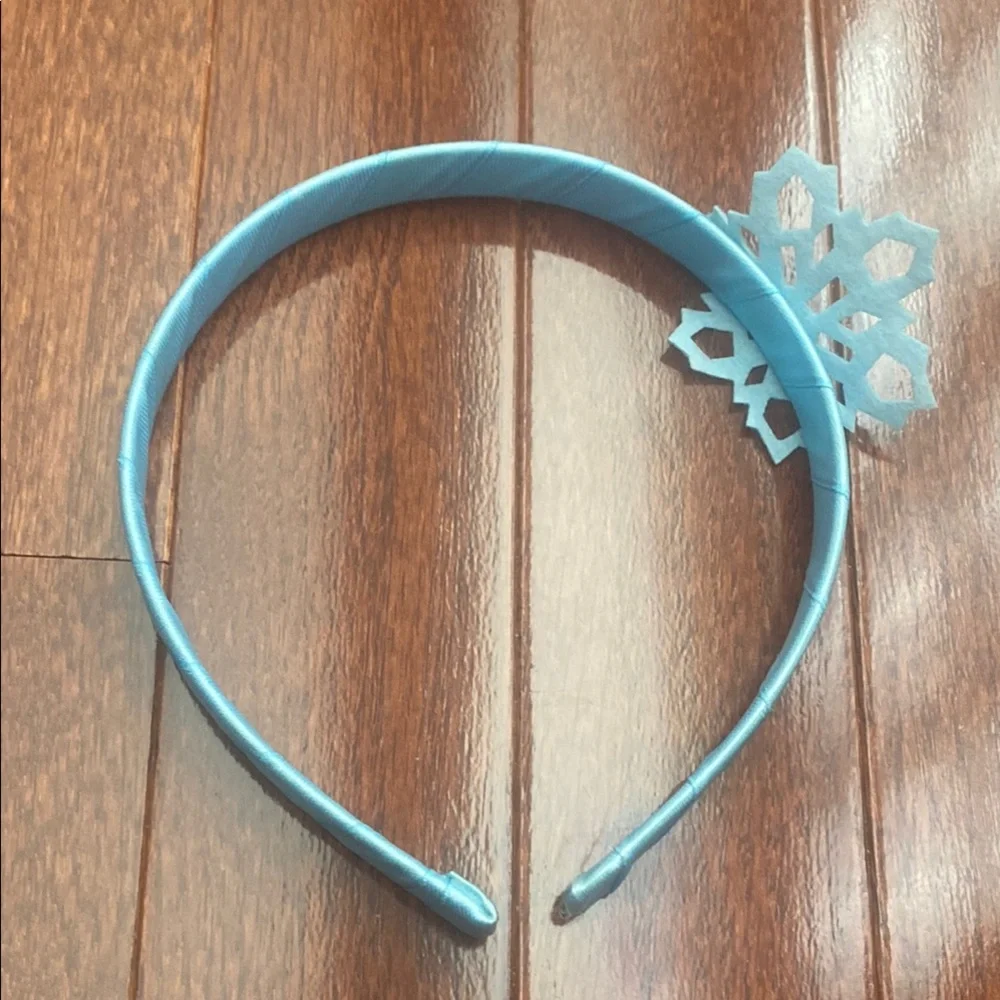 Frozen Elsa Blue Snowflake Headband